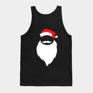 Santa Claus with beard and hat Tank Top